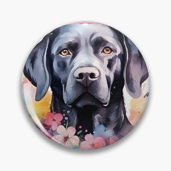 Item preview, Black Lab | Colorful Watercolor Design #5 designed and sold by MatsurexDesigns.