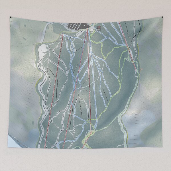 Item preview, Le Massif de Charlevoix Resort Trail Map designed and sold by Mapsynergy.
