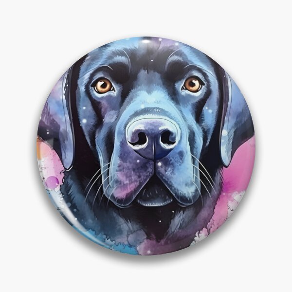 Item preview, Black Lab | Colorful Watercolor Design #4 designed and sold by MatsurexDesigns.