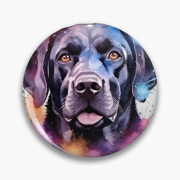 Item preview, Black Lab | Colorful Watercolor Design #3 designed and sold by MatsurexDesigns.