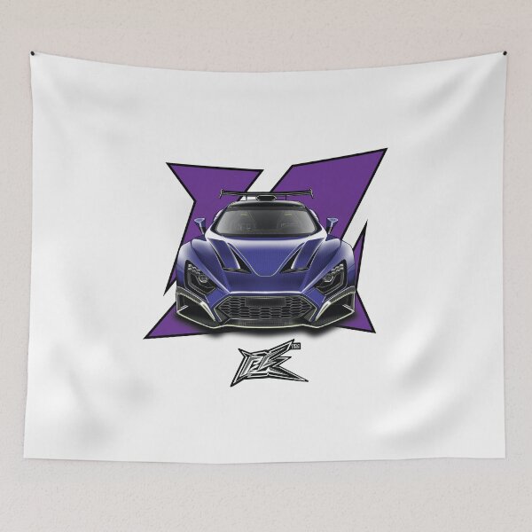 Item preview, zenvo tsr-s deep carbon violet  designed and sold by NaquashM.