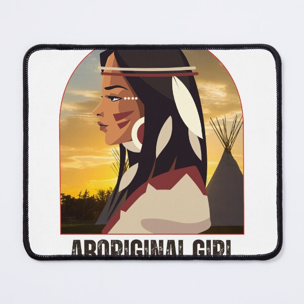 Item preview, Aboriginal Girl. Native Heritage in Artistic Expression designed and sold by swiftbinaries.