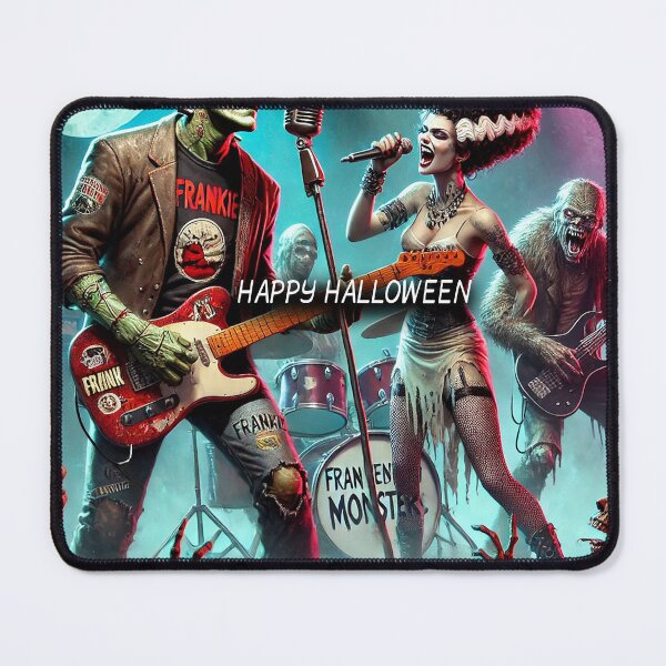 Item preview, Frankenstein’s Rockin’ Halloween - Monster Band Live!" designed and sold by MySheetMusicArt.