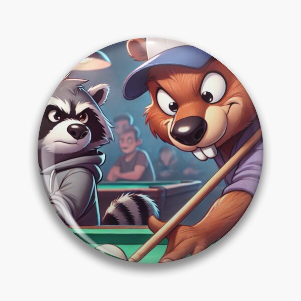 Item preview, A couple of pals playing pool designed and sold by LoveSports101.