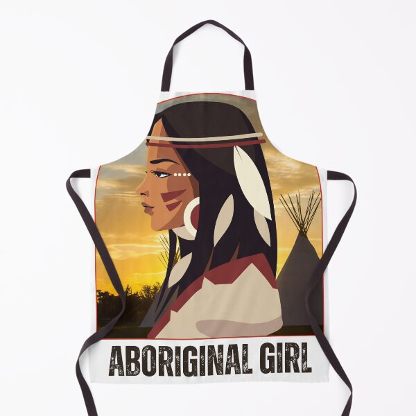 Item preview, Aboriginal Girl. Native Heritage in Artistic Expression designed and sold by swiftbinaries.