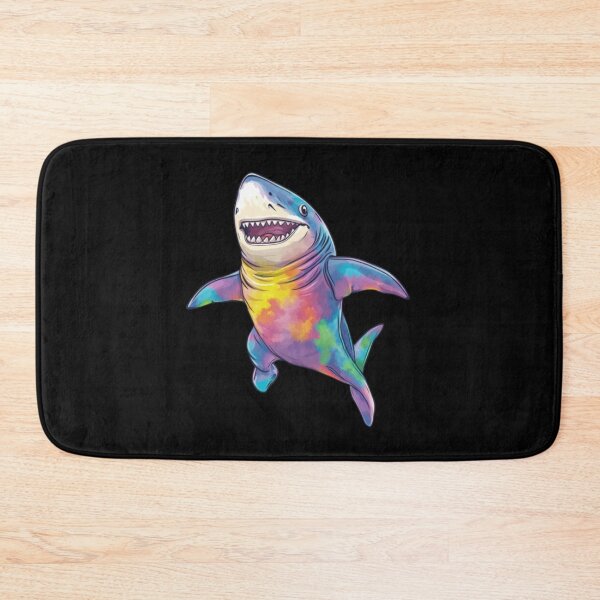 Item preview, Tie Dyed Dancing Toddler Shark designed and sold by MojaveTradePost.