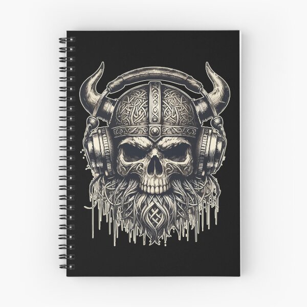 Item preview, Vintage Viking Beard with Headphone designed and sold by TomFrontierArt.