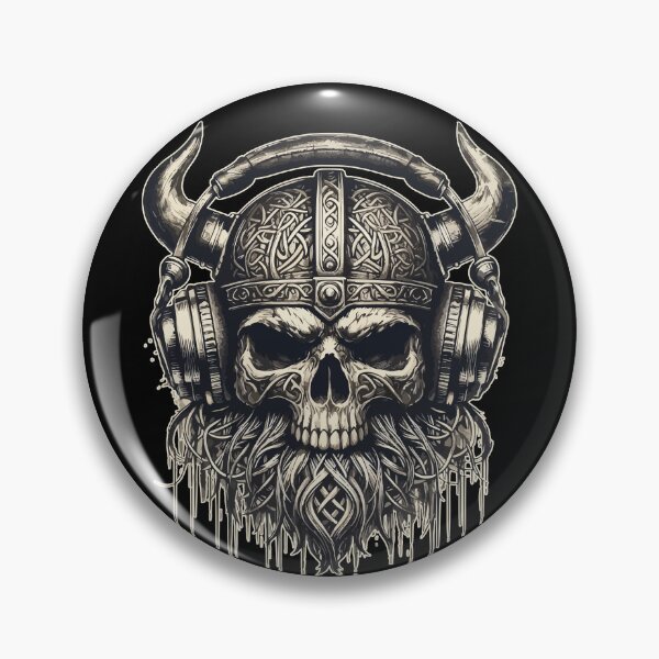 Item preview, Vintage Viking Beard with Headphone designed and sold by TomFrontierArt.