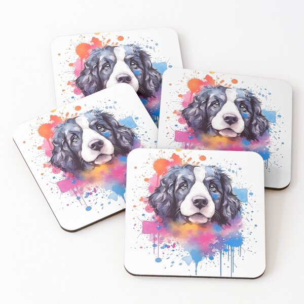 Item preview, Bernedoodle | Colorful Watercolor Design #2 designed and sold by MatsurexDesigns.