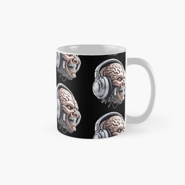 Item preview, Headphones to Brain - Metal Series - #2 of 5 designed and sold by HauntedOpera.