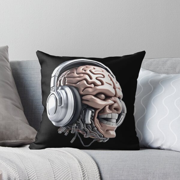 Item preview, Headphones to Brain - Metal Series - #2 of 5 designed and sold by HauntedOpera.