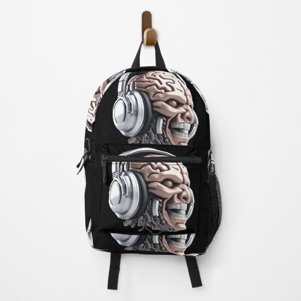 Item preview, Headphones to Brain - Metal Series - #2 of 5 designed and sold by HauntedOpera.
