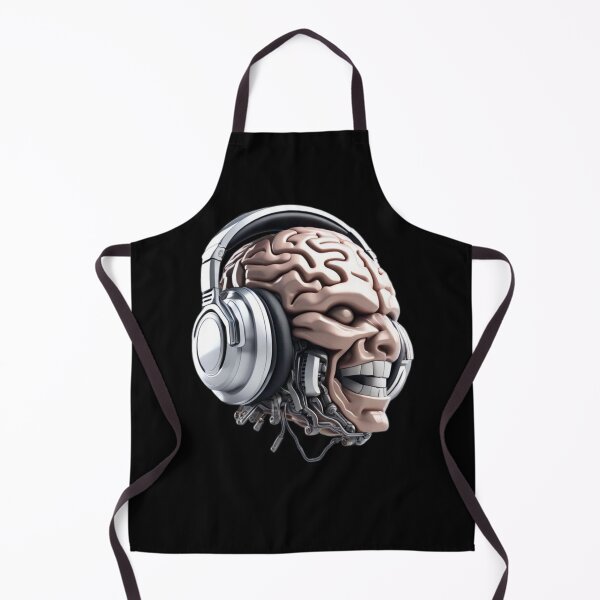 Item preview, Headphones to Brain - Metal Series - #2 of 5 designed and sold by HauntedOpera.