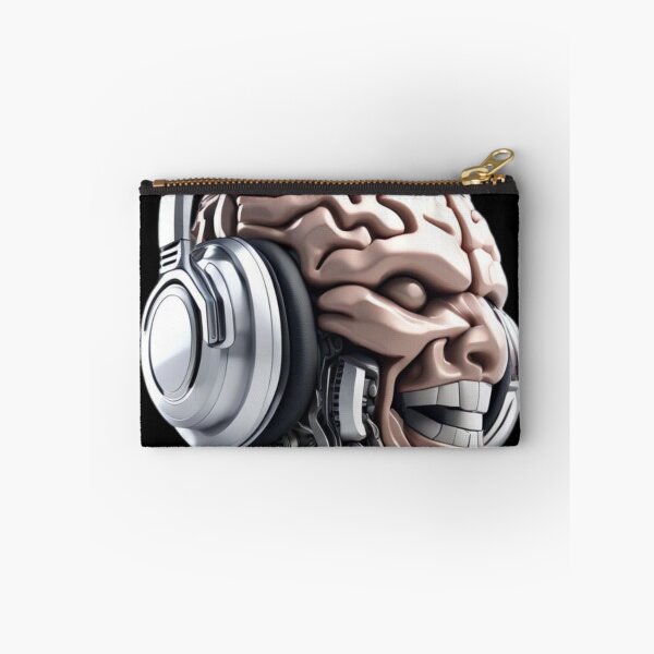 Item preview, Headphones to Brain - Metal Series - #2 of 5 designed and sold by HauntedOpera.