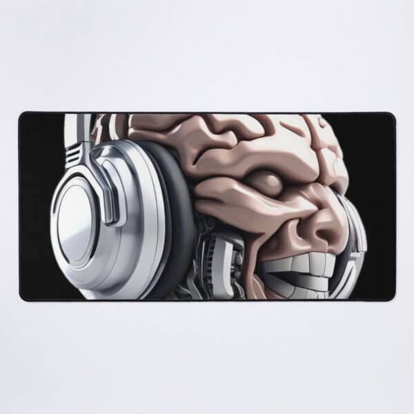 Item preview, Headphones to Brain - Metal Series - #2 of 5 designed and sold by HauntedOpera.
