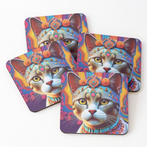 Item preview, Frida cat designed and sold by diulid.