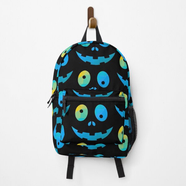 Item preview, Funny skull mask in gradient blue with texture designed and sold by FreeSoulLab.