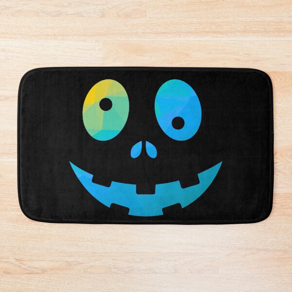 Item preview, Funny skull mask in gradient blue with texture designed and sold by FreeSoulLab.