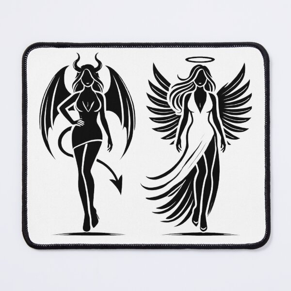 Item preview, Angel and Devil designed and sold by FusiTink.