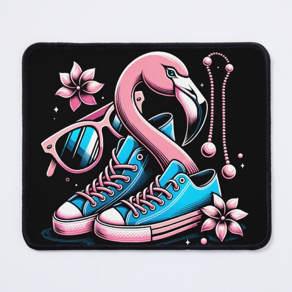 Item preview, Flamingo Chucks And Pearls Comma La Kamala 2024 designed and sold by Infini-design.