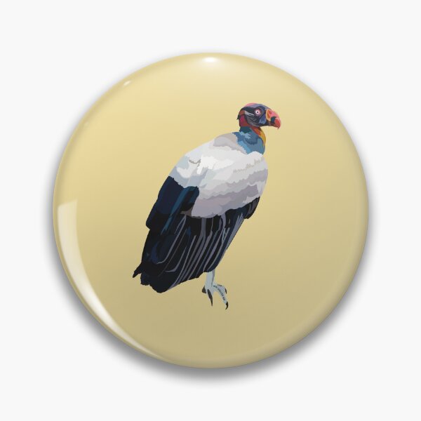 Item preview, K is for King Vulture, King Vulture Illustration – Colourful New World Scavenger Bird Art        4o designed and sold by PrettylittlepastelUk.