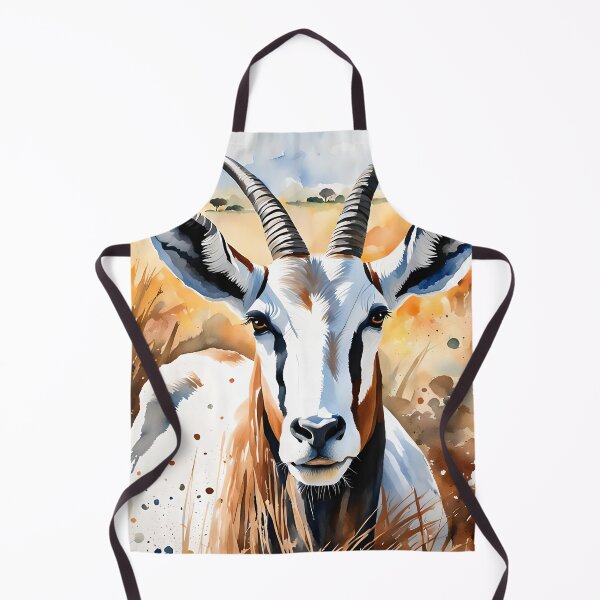 Item preview, Oryx - World Wildlife Watercolour-style designed and sold by Country-Artist.
