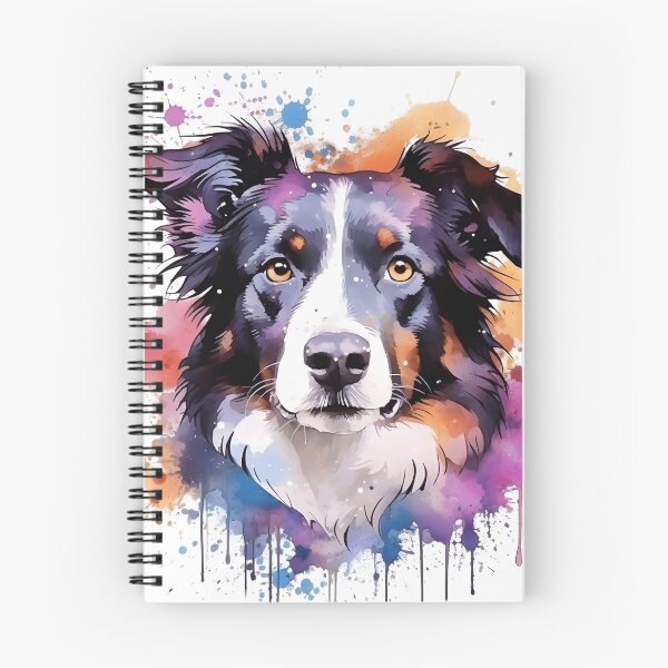 Item preview, Border Collie | Colorful Watercolor Design #4 designed and sold by MatsurexDesigns.