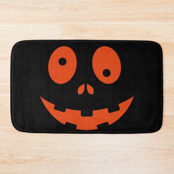 Item preview, Funny skull mask in pumpkin color halloween designed and sold by FreeSoulLab.