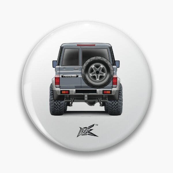 Item preview, land cruiser series 70 rear gray  designed and sold by NaquashM.