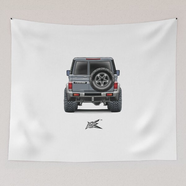 Item preview, land cruiser series 70 rear gray  designed and sold by NaquashM.
