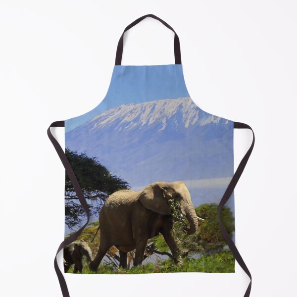 Item preview, Elephants and Kilimanjaro designed and sold by heatherfriedman.