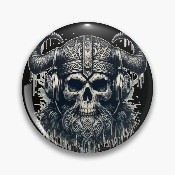 Item preview, Vintage Norse Viking Beard with Headphone designed and sold by TomFrontierArt.