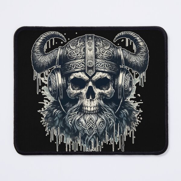 Item preview, Vintage Norse Viking Beard with Headphone designed and sold by TomFrontierArt.