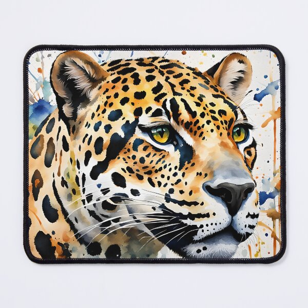 Item preview, Jaguar - World Wildlife Watercolour-style designed and sold by Country-Artist.