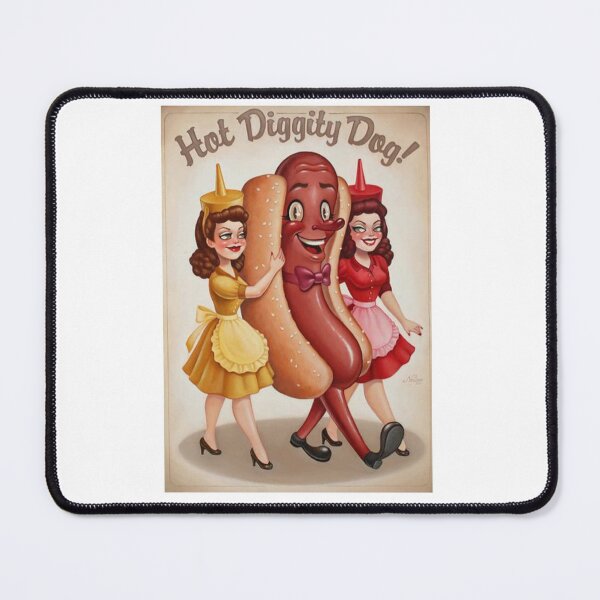 Item preview, Hot Diggity Dog! designed and sold by IanBakerToons.