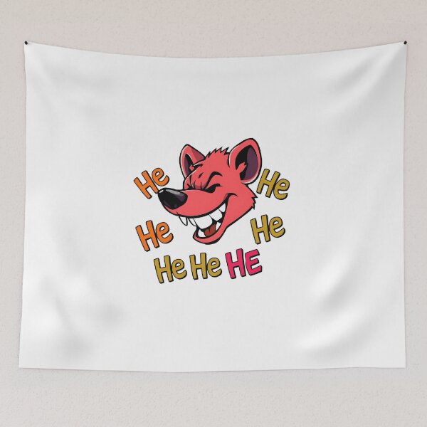 Item preview, Hyena Giggles: HeHe Vibes designed and sold by NeoArtworks.