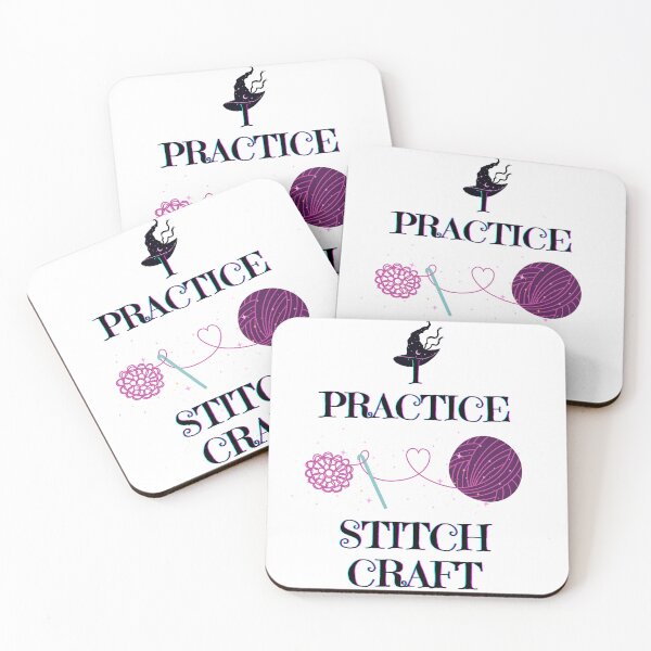 Item preview, I Practice Stitch Craft designed and sold by shirigalaxy.
