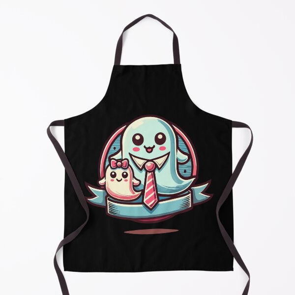 Item preview, Papa Ghost Father With Child Funny Halloween designed and sold by LuminOrb.