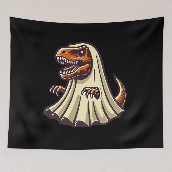 Item preview, Cute Dinosaur Ghost Funny T-rex designed and sold by LuminOrb.