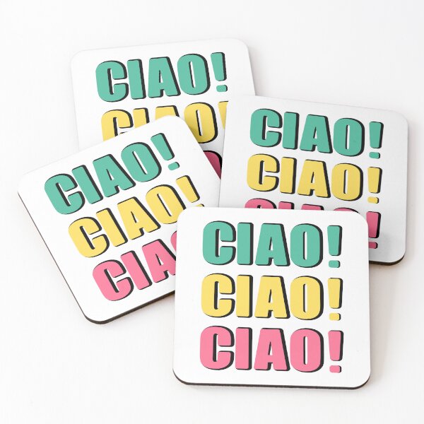Item preview, Ciao Ciao Ciao Italian Words designed and sold by Jeallan Designs.