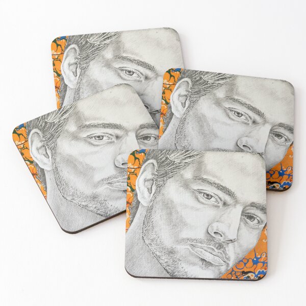 Item preview, Stefano, gay interest male portrait designed and sold by WayneHowarthArt.