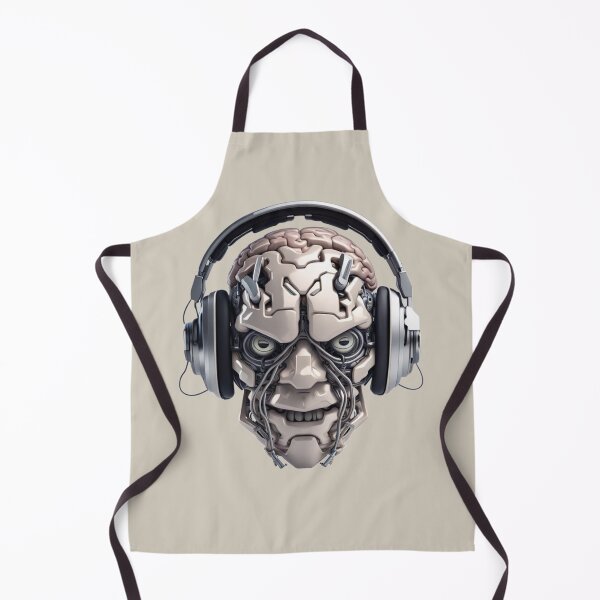 Item preview, Headphones to Brain - Metal Series - #3 of 5 designed and sold by HauntedOpera.