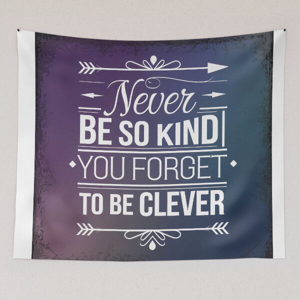 Item preview, Never Be So Kind – Elegant Typography designed and sold by magicalshops.