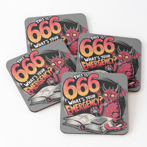 Item preview, This is 666 what's your emergency? designed and sold by Delgiur.