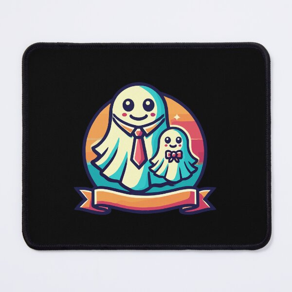 Item preview, Dad Ghost Father With Child Funny Halloween designed and sold by LuminOrb.