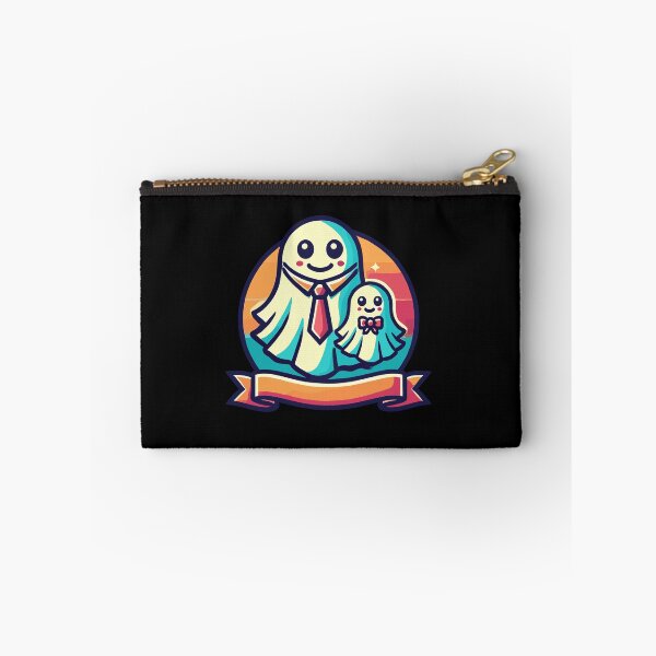 Item preview, Dad Ghost Father With Child Funny Halloween designed and sold by LuminOrb.