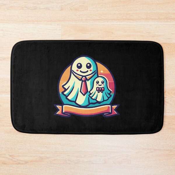 Item preview, Dad Ghost Father With Child Funny Halloween designed and sold by LuminOrb.