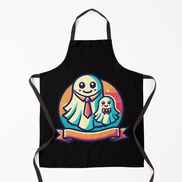 Item preview, Dad Ghost Father With Child Funny Halloween designed and sold by LuminOrb.