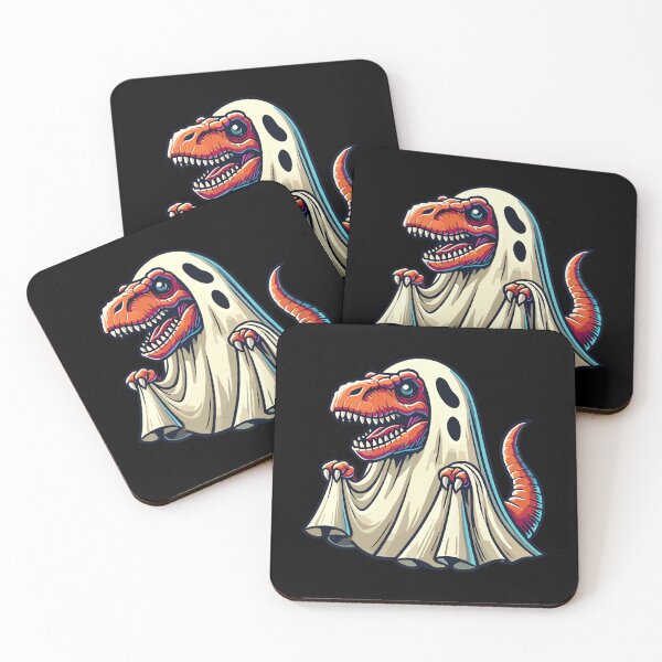 Item preview, Cute Dinosaur Ghost Funny T-rex designed and sold by LuminOrb.