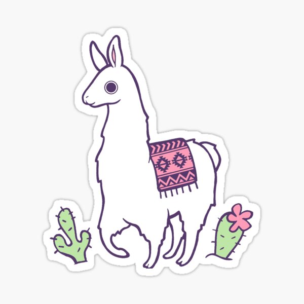 Llamazing Sticker